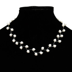 N-7078 Hot Imitated Pearl Fashion Choker Necklace Pendant for Women Party Jewelry