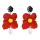 E-4735 Fashion Earrings Drop Big Flower Earring for Wedding