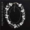 N-7079 2 Colors Silver-Glated White Beads Summer Women  Choker Necklace Jewelry Design