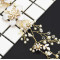 F-0495 Fashion Lace Flowers Crystal Pearl Beads Silk Chain Hairband Bridal Wedding Hair Accessories Jewelry