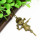 N-2852 New Bronze Girl Of Emblement Jackstraw Pendant Necklace Jewelry