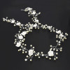 F-0461 Elegant Pearl Flower Shape Headbands for Bridal Wedding Party Hair Jewelry Accessories