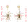 E-4730 Fashion Flower Shape Pearl Earrings Ear Studs Earring Women Party Jewelry