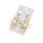 E-4730 Fashion Flower Shape Pearl Earrings Ear Studs Earring Women Party Jewelry