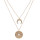 N-7086 New Trendy Coin Moon Heart Shape Pendant Necklaces for Women Boho Wedding Party Jewelry Gift