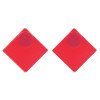 E-4742 Korean Style Fashion Jewelry Square Shape Geometric Stud Earrings