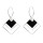 E-4738 Fashion Big Drop Earring Hollow Geometric Stud Earrings