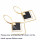 E-4738 Fashion Big Drop Earring Hollow Geometric Stud Earrings