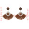 E-4755 5 Colors Cotton Thread Tassel Drop Earrings for Women Boho Wedding Party Jewelry Gift