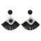 E-4755 5 Colors Cotton Thread Tassel Drop Earrings for Women Boho Wedding Party Jewelry Gift