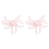 E-4752 5 Colors Fashion Black Artificial Crystal Beaded Stud Earrings For Women Party Jewelry