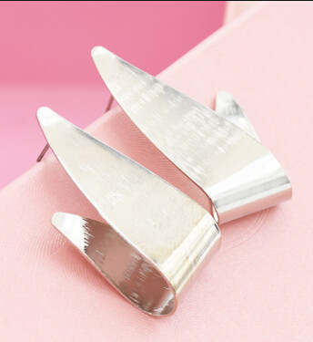 E-4762 Unique Silver Gold Alloy Geometric Shape Drop Earrings for Women Bohemian Party Jewelry Gift