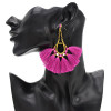 E-4768 2 Colors Trendy Drop Dangle Tassel  Earrings For Women  Jewelry  Design