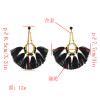 E-4768 2 Colors Trendy Drop Dangle Tassel  Earrings For Women  Jewelry  Design