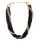 N-1014 European Style Fashion Multilay Snake Chains Tassel Link Necklace