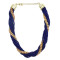 N-1014 European Style Fashion Multilay Snake Chains Tassel Link Necklace