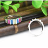 R-1500   Fashion Simple Colorful Enamel Ring For Women Party Bridal Wedding Ring