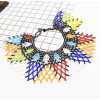 N-7087  African Tribal New Fashion Choker Necklaces Colorful Acrylic Beaded Indian Ethnic Bib Choker Necklace For Women Charm Beads Making Jewelry