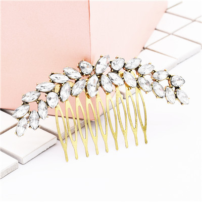 F-0498 Trendy  Rhinestone Hairpin Elegant Hair Ornament For Women Jewelry