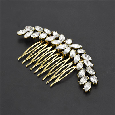 F-0498 Trendy  Rhinestone Hairpin Elegant Hair Ornament For Women Jewelry