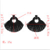 E-4787 Bohemian 5 Colors New Fashion Drop Earrings Big Tassel Pendant Dangle Earrings for Valentine's Day Gift