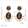 E-4785 4 Colors Elegant  Rhinestone Drop Earrings Artficial Crystal Dangle Earrings for Women Boho Wedding Party Jewelry Gift
