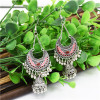 E-4791 6 Colors Vintage Silver Tassel Drop Dangle Earrings For Women Jewelry Design