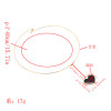 N-7108 2 Colors Trendy Heart Pendant Collar Choker Necklaces For Women Jewelry Design