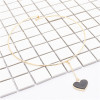 N-7108 2 Colors Trendy Heart Pendant Collar Choker Necklaces For Women Jewelry Design