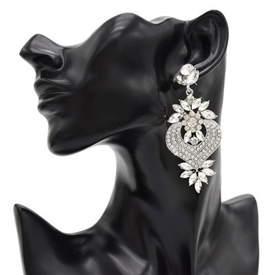 E-4800 5 colors Bohemian crystal Drop Earrings Stud Earring Wedding Bridal Ear Jewelry