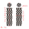 E-4803  5 Styles White & Black Color Geometric Acrylic Earrings for Women Bohemian Party Jewelry Gift