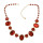 N-0781 New Fashion Charming Rhinestone Drop Gem Lovely Flowers Choker Necklace