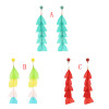 E-4797 3 Colors Trendy Summer Beach Feather Drop Earring For Women Jewelry Design
