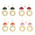 E-4809 New Fashion Bamboo Raft Weaving Handmade Round Pendant Earrings Bohemian Drop Earrings Hook Earring for Women jewelry