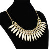 N-3040 Top fashion design luxurious gem pendant choker statement necklace for women