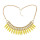 N-3040 Top fashion design luxurious gem pendant choker statement necklace for women