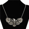 N-3252 European style Fashion The eagle expanded its wings Choker Bib Necklace