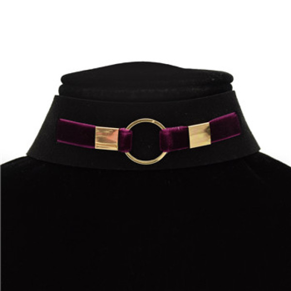 N-6517 Retro Palace Black Velvet Neckband Punk Harajuku Choker Necklace Jewelry