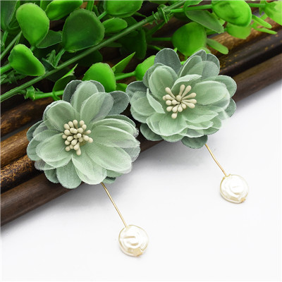 E-4819 Fashion Earrings Dangle Big Flower Earring for Wedding Party