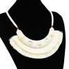 N-7112 5 Colors Bohemain Leather Chain Fringe Tassel Pendant Necklaces for Women Wedding Party Jewelry