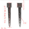 E-4818 Fashion Silver Gold Black Gun Color Link Chain Tassel Drop Dangle Earrings for Women Boho Party Jewelry