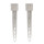 E-4818 Fashion Silver Gold Black Gun Color Link Chain Tassel Drop Dangle Earrings for Women Boho Party Jewelry