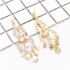 E-4825 Trendy Wedding Earring Full Artificial Pearl Rhinestone Drop Earrings For Women Jewelry Design