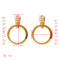 E-4829 New Fashion Acrylic Round  Circle   Drop Dangle Earrings for Women Boho Wedding Party Jewelry