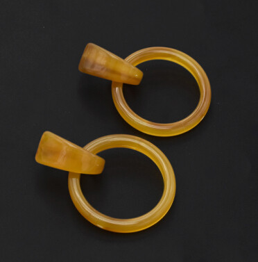 E-4829 New Fashion Acrylic Round  Circle   Drop Dangle Earrings for Women Boho Wedding Party Jewelry
