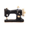 P-0411 2 Styles Sewing Machine Christmas Socks Brooch Pins for Women Party Fashion Accessories