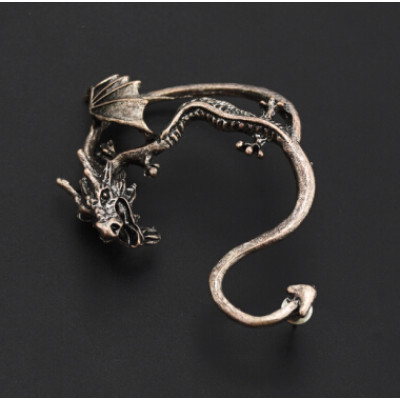 E-1203 E-1205 E-1204 4 Styles  Fashion Gothic Punk Silver Bronze  plated Cuff Clip Earings Unique stud Earrings Jewelry