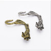 E-1203 E-1205 E-1204 4 Styles  Fashion Gothic Punk Silver Bronze  plated Cuff Clip Earings Unique stud Earrings Jewelry