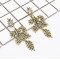 E-4832 2 Colors Personality Trendy Alloy Leaf Shapes Rhinestone Earring For Women Jewelry Design