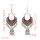 E-4831 Vintage Silver Tassel Drop Dangle Earrings For Women Jewelry Design